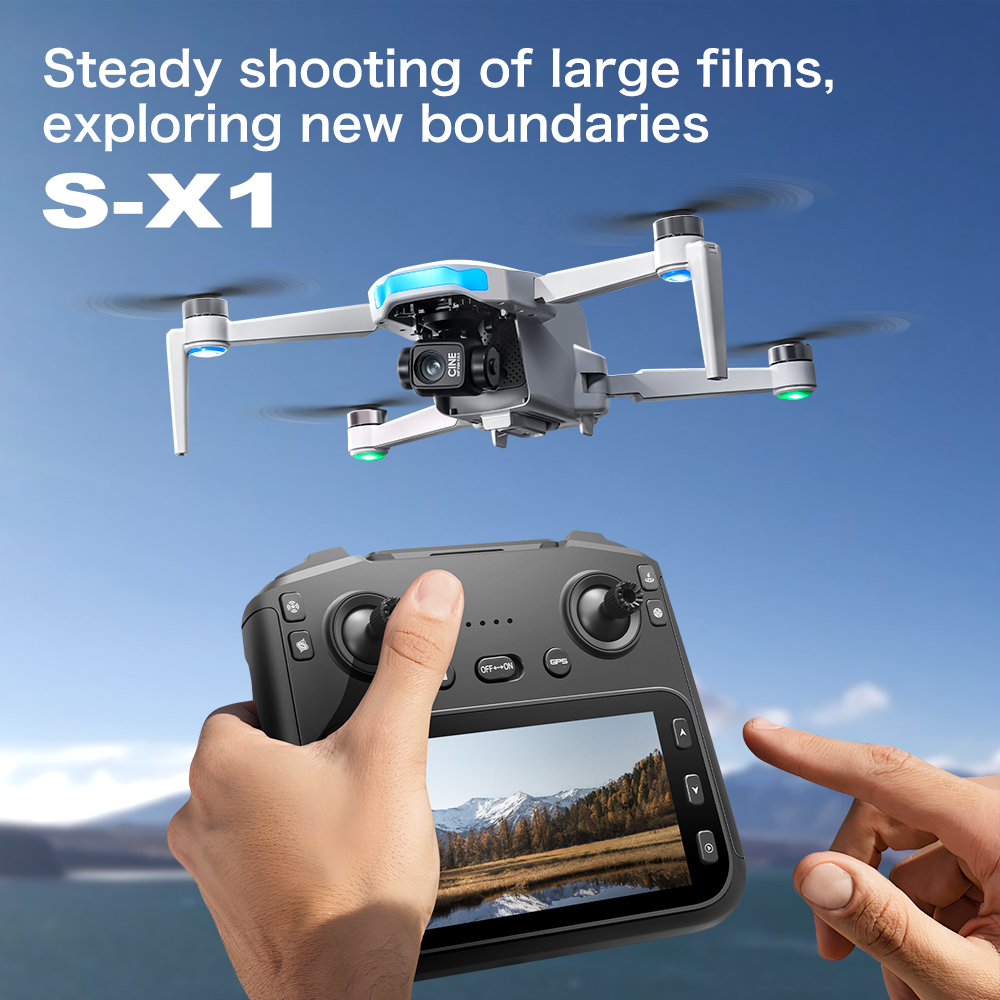 오리지널 S-X1 GPS 접이식 RC 쿼드콥터 8K 카 - Drone Gps Mount 리뷰 및 가격
