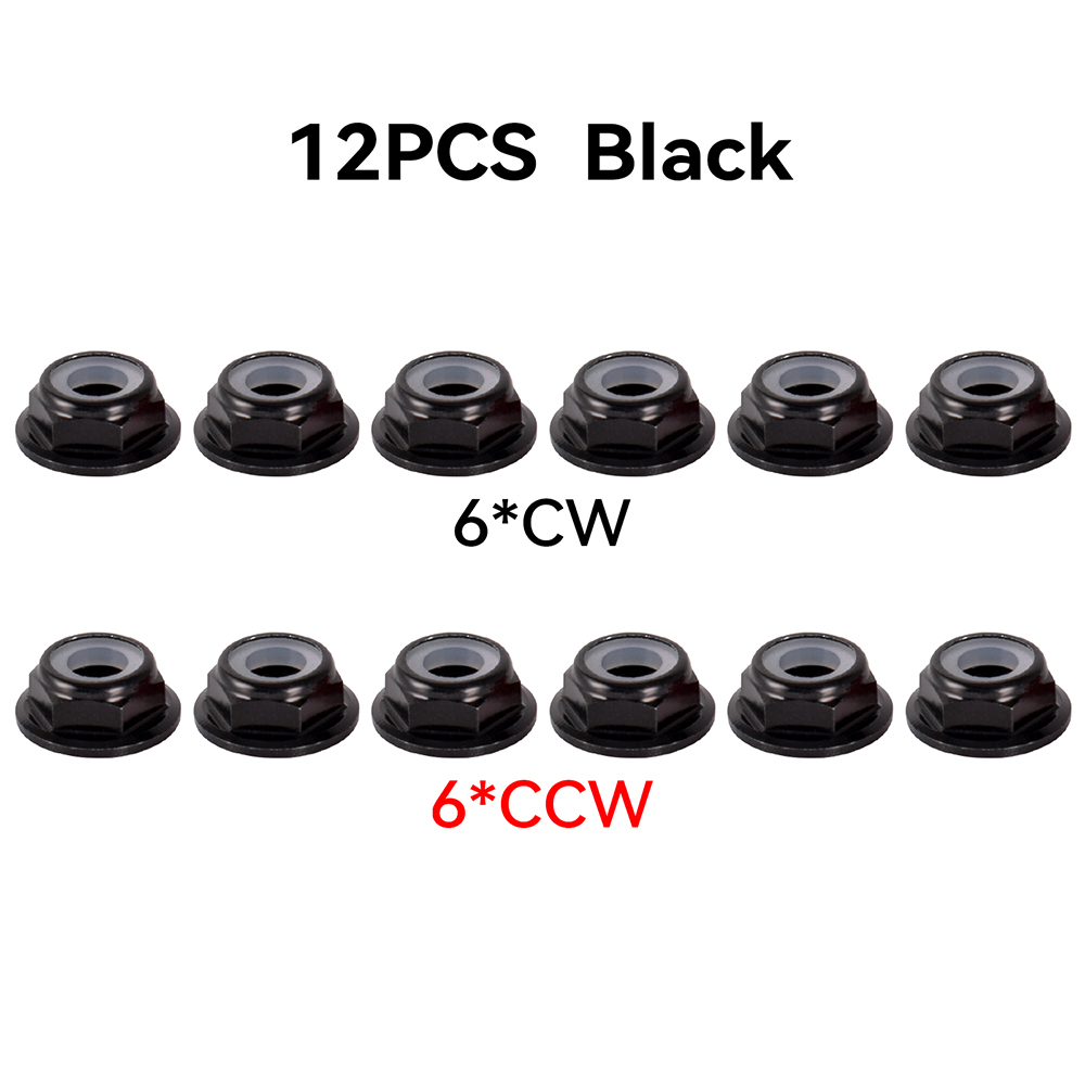 12pcs M5 모터 나사 너트 알루미늄 합금 CW C - Drone Battery Strap 리뷰 및 가격