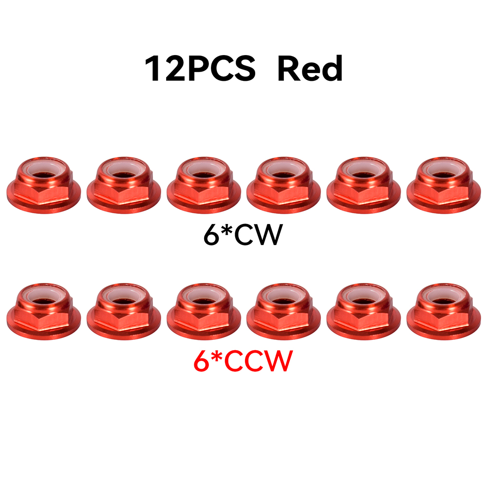 12pcs M5 모터 나사 너트 알루미늄 합금 CW C - Drone Battery Strap 리뷰 및 가격