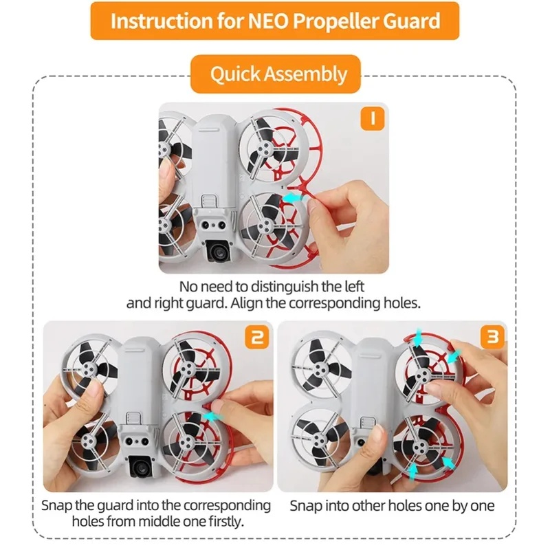 DJI NEO 프로펠러 보호 커버, 긁힘 방지, 360 - Drone Propeller Guard 리뷰 및 가격