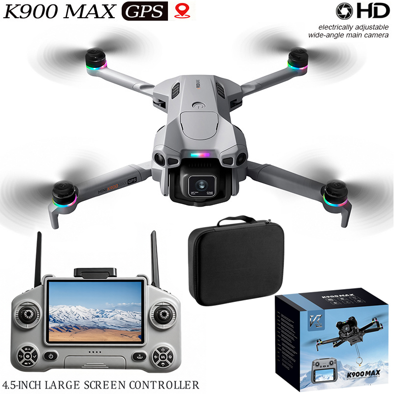 K900 Max 드론 키트 4.5인치 스크린 리모컨 G - Drone Gps Mount 리뷰 및 가격